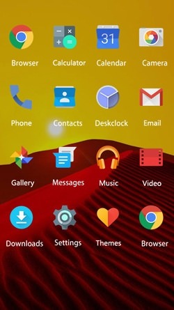 Desert CLauncher Android Theme Image 2