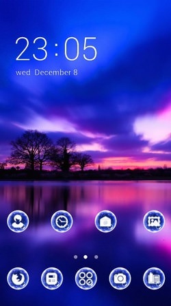 Lake CLauncher Android Theme Image 1