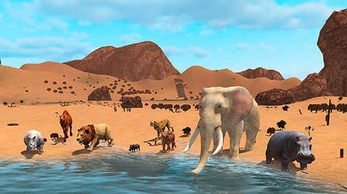 Wild Animals World: Savannah Simulator Android Game Image 2