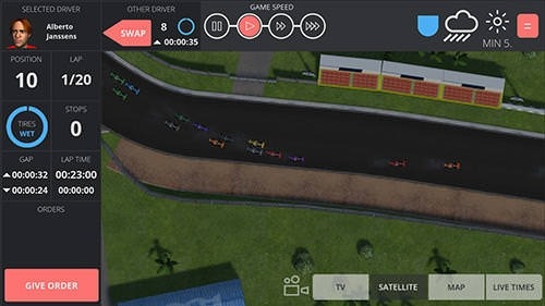Team Order: Racing Manager Android Game Image 1