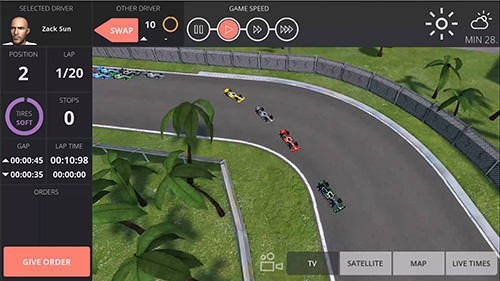 Team Order: Racing Manager Android Game Image 2