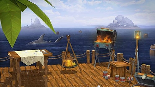 Raft Survival In The Ocean Simulator Android Game Image 2
