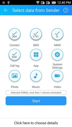 CLONEit - Batch Copy All Data Android Application Image 2
