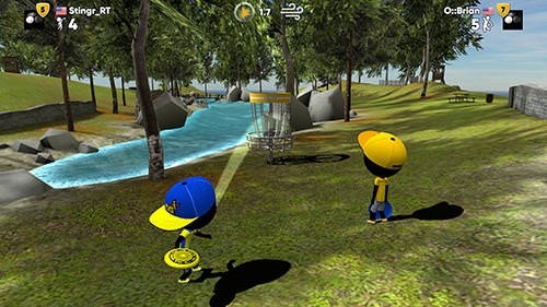 Stickman Disc Golf Battle Android Game Image 1