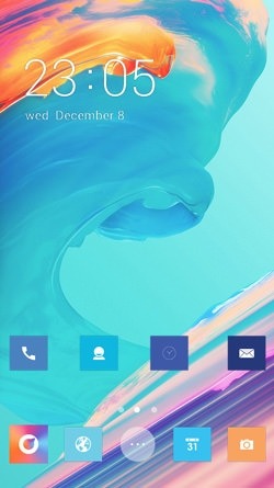 OnePlus 6 CLauncher Android Theme Image 1