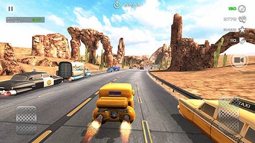 Rocket Carz Racing: Never Stop Android Game Image 2