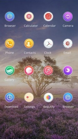 Tree CLauncher Android Theme Image 2