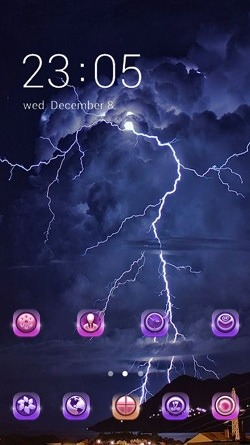 Lightening CLauncher Android Theme Image 1