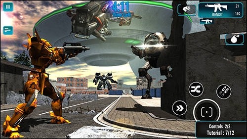 Robot Warrior Battlefield 2018 Android Game Image 1