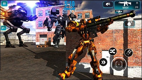 Robot Warrior Battlefield 2018 Android Game Image 2