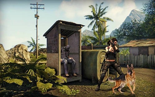 Secret Agent Lara: Frontline Commando TPS Android Game Image 1