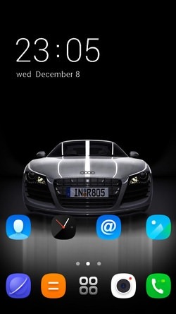 Audi CLauncher Android Theme Image 1