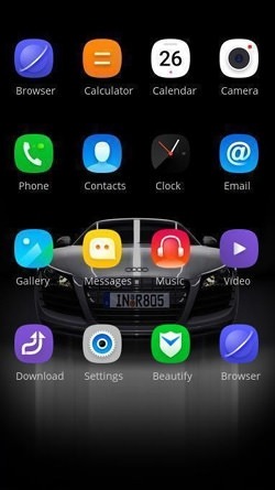 Audi CLauncher Android Theme Image 2