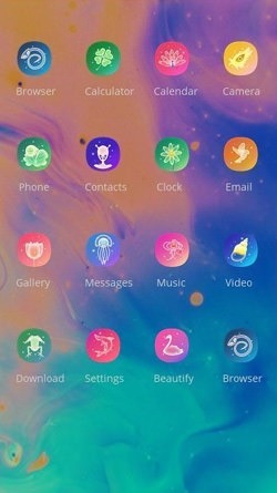Color Blend CLauncher Android Theme Image 2