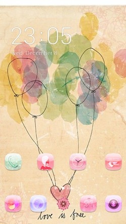 Balloons CLauncher Android Theme Image 1