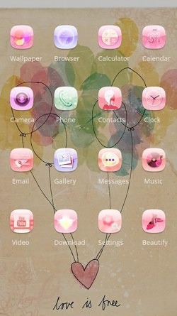 Balloons CLauncher Android Theme Image 2