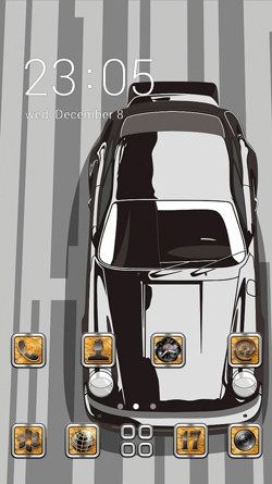 Racing Car CLauncher Android Theme Image 1