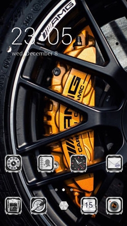 Wheel CLauncher Android Theme Image 1