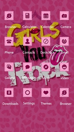 Feminism CLauncher Android Theme Image 2