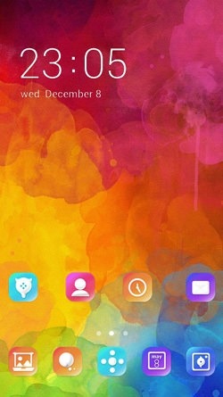 Colorful CLauncher Android Theme Image 1