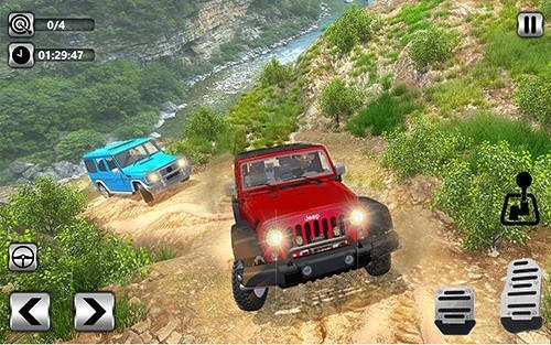 Offroad Jeep Driving 2018: Hilly Adventure Driver Android Game Image 1