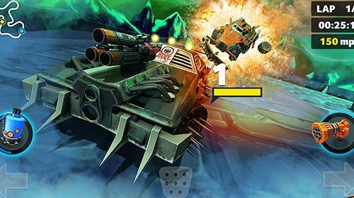 Clash For Speed: Xtreme Combat Racing Android Game Image 2
