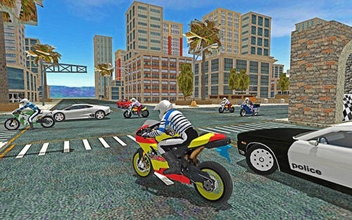 High Speed Sports Bike Sim 3D Android Game Image 2