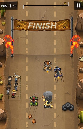 Rude Racers Android Game Image 1