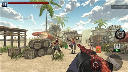 Zombie Hunter: Battleground Rules Android Game Image 1