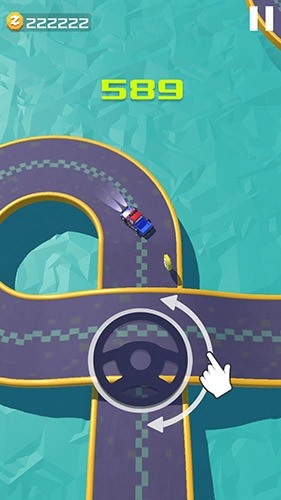 Endless Highway: Finger Driver Android Game Image 1