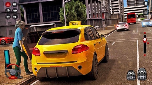 New York Taxi Driving Sim 3D Android Game Image 2