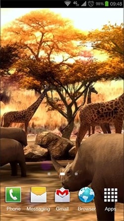Africa 3D Android Wallpaper Image 1