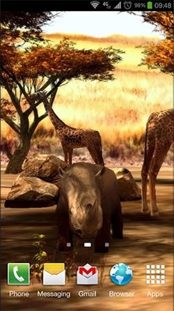 Africa 3D Android Wallpaper Image 2