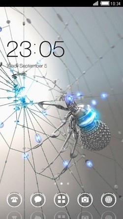 Web Spider CLauncher Android Theme Image 1