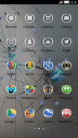 Web Spider CLauncher Android Theme Image 2