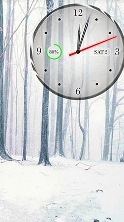 Clock, Calendar, Battery Android Wallpaper Image 3