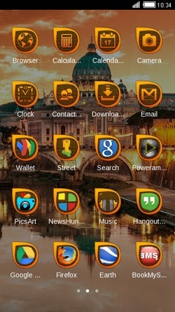 Rome City CLauncher Android Theme Image 2