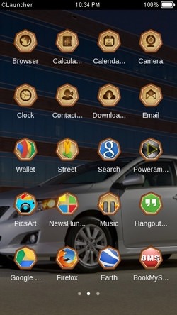 Car CLauncher Android Theme Image 2