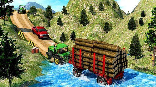 Drive Tractor Offroad Cargo: Farming Games Android Game Image 2