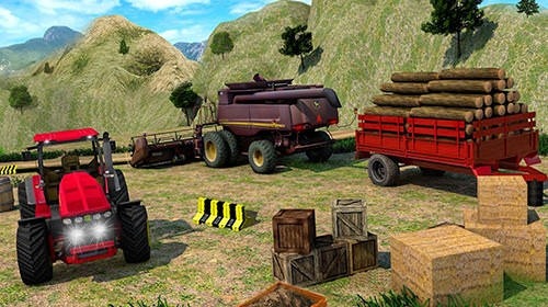 Drive Tractor Offroad Cargo: Farming Games Android Game Image 4