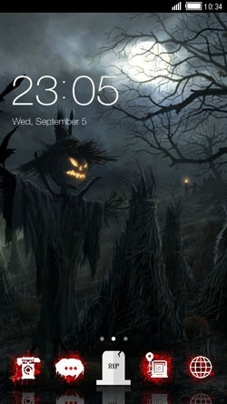 Halloween CLauncher Android Theme Image 1