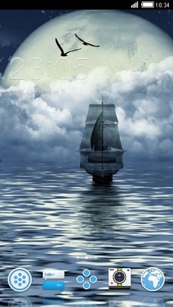 Ship CLauncher Android Theme Image 1