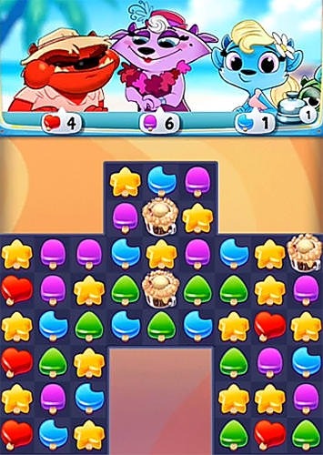 Tropical Treats: Ice Cream Blast. Free Match 3 Android Game Image 3