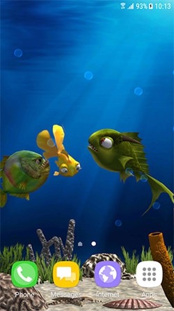 Aquarium Fish 3D Android Wallpaper Image 1