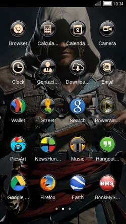 Assassin CLauncher Android Theme Image 2