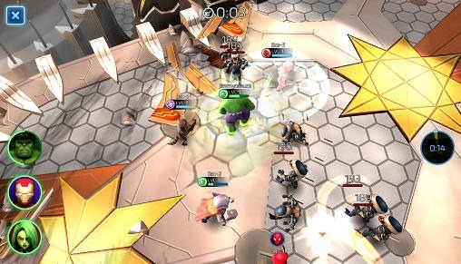 Marvel: Mighty Heroes Android Game Image 3