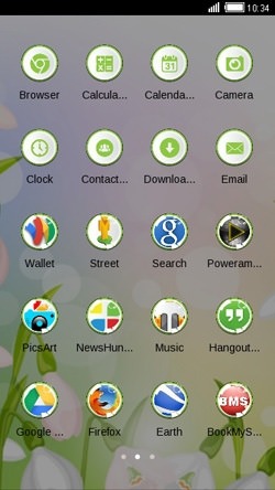 Sundrop CLauncher Android Theme Image 2