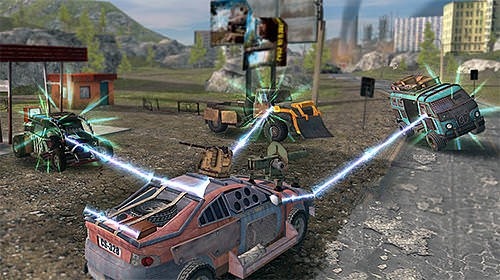 Mad War: Craft And Drive Android Game Image 2