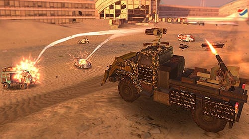 Mad War: Craft And Drive Android Game Image 3