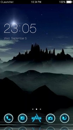 Castle CLauncher Android Theme Image 1